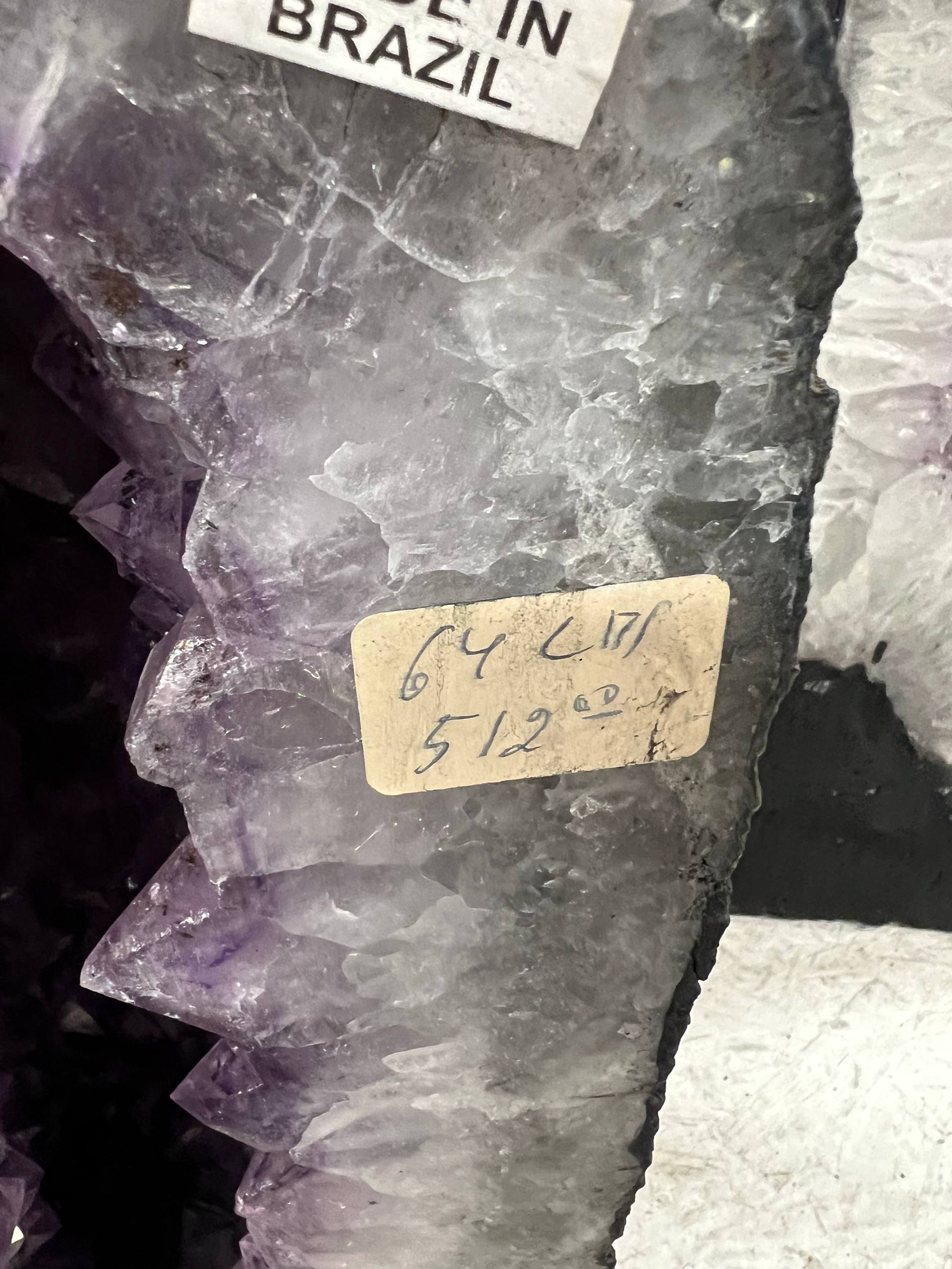 Amethyst geode – view 8
