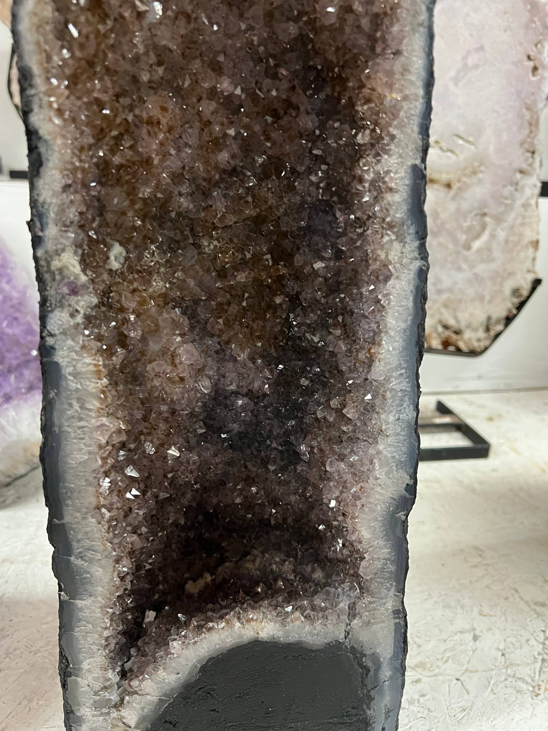 Amethyst geode tower – view 4