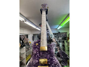 Amethyst guitar decoration