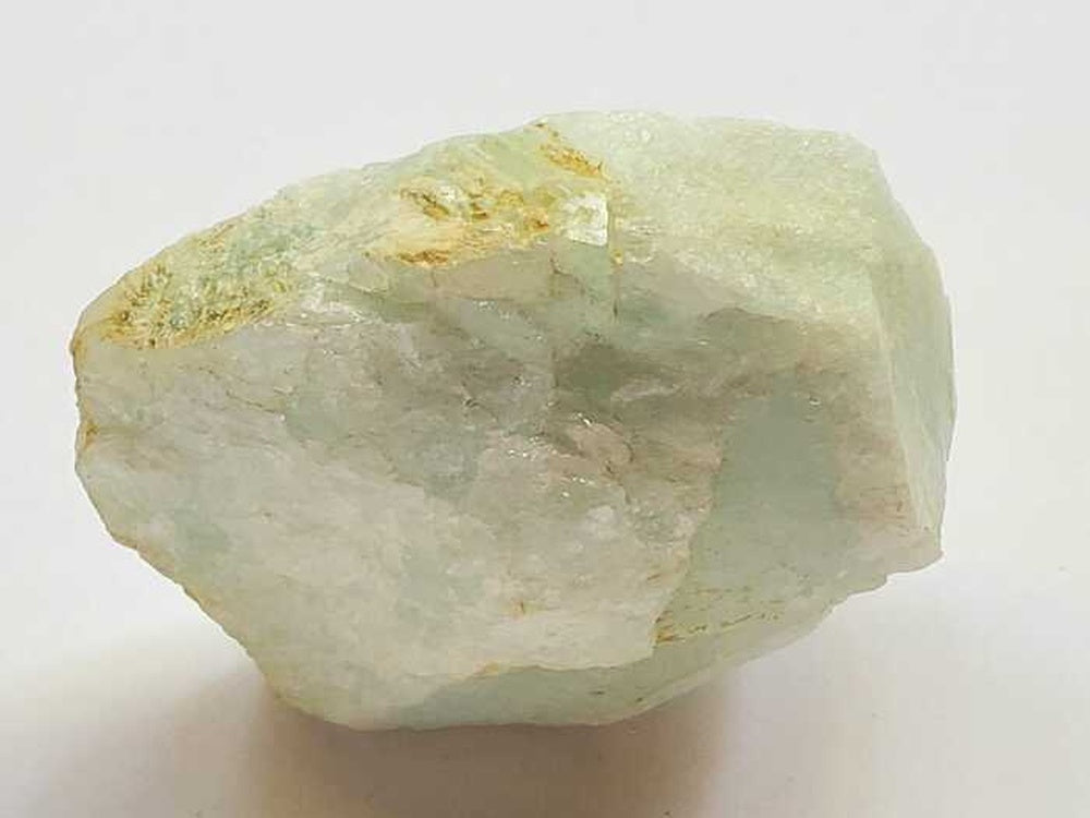 raw aquamarine rock