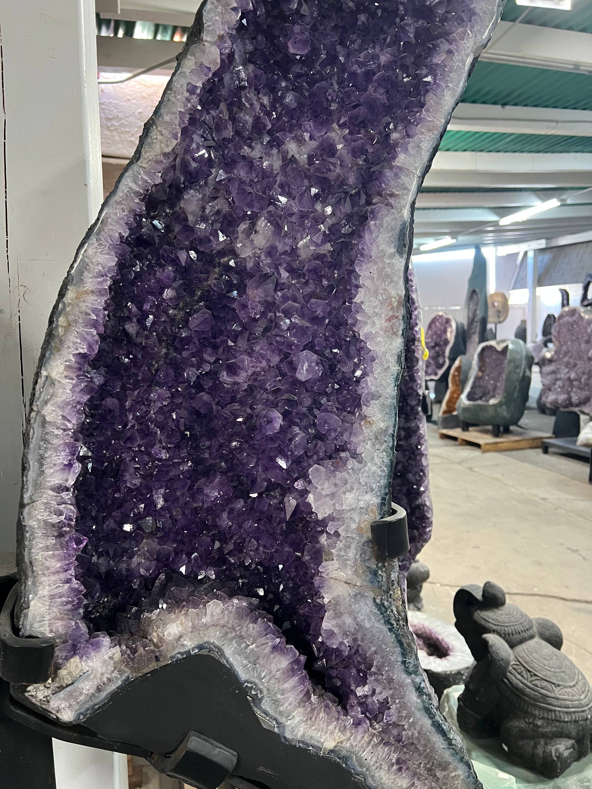 Amethyst wings on stand best quality – view 2