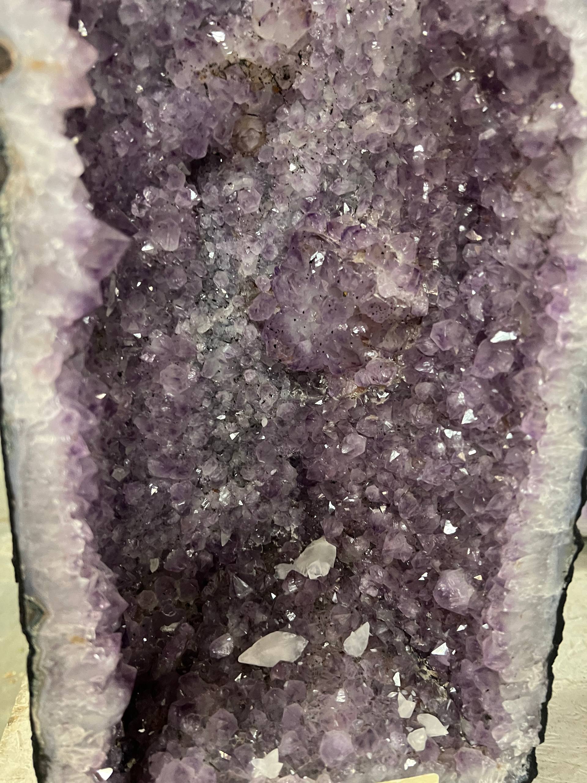 Amethyst geode tower – view 1
