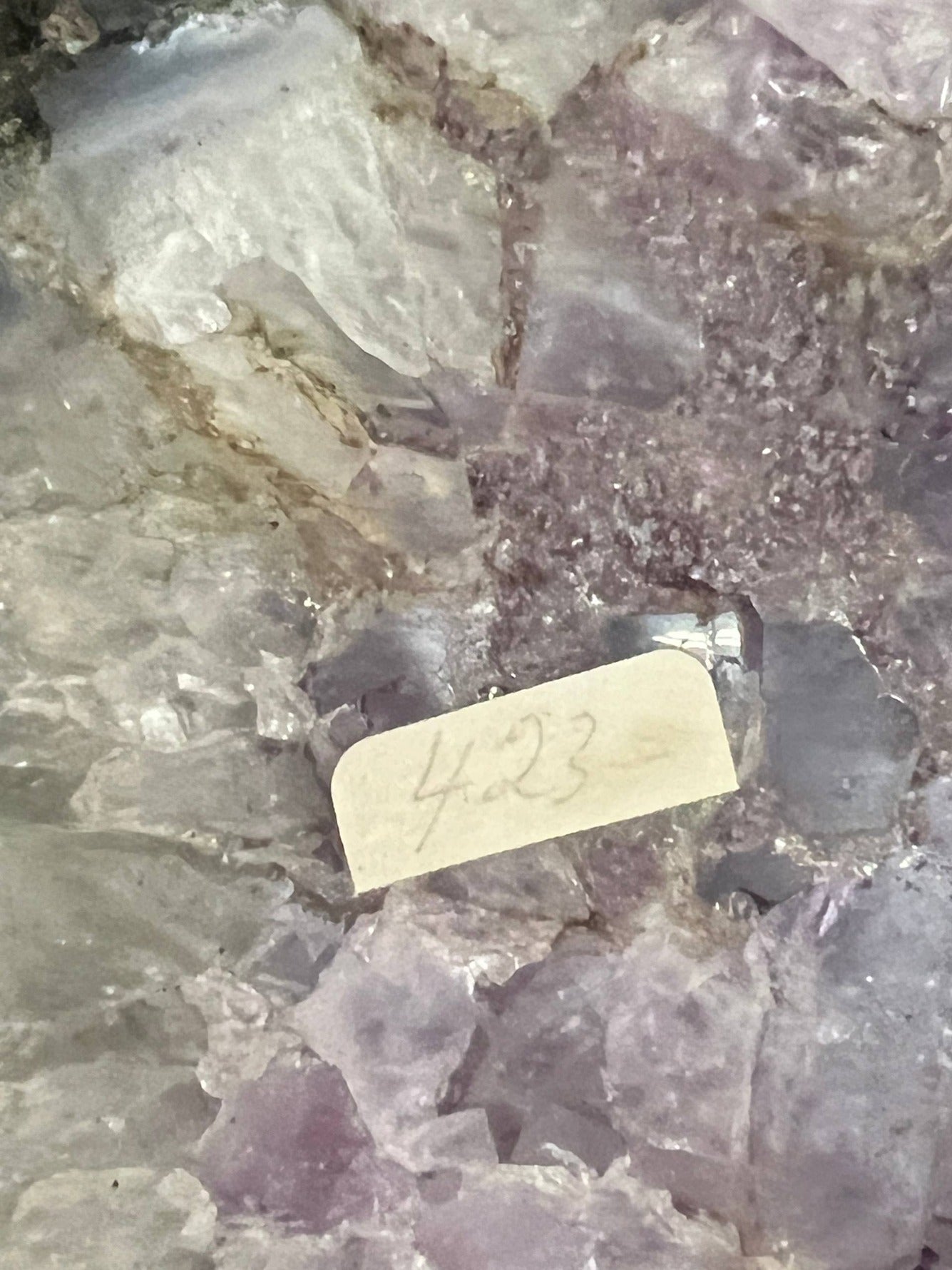 Amethyst cluster – view 4
