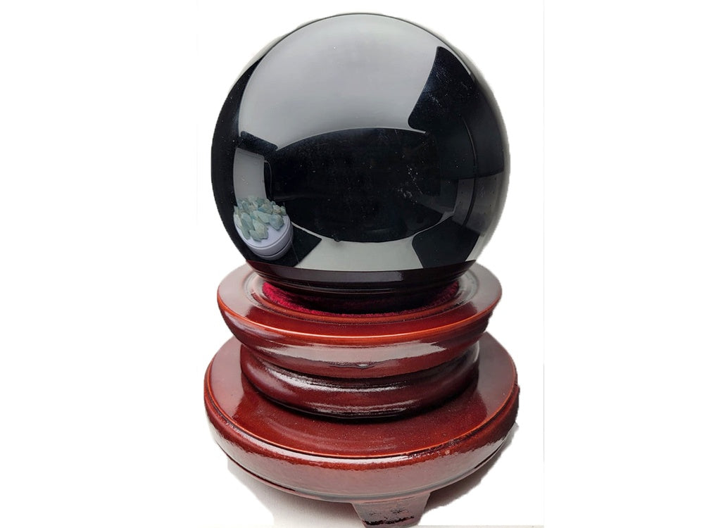 Black Obsidian Sphere
