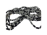 BlackTourmaline with Herkimer Diamond Beads