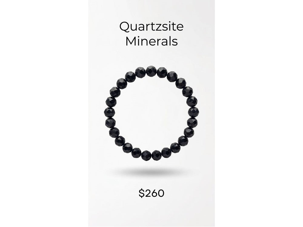 Black tourmaline bracelets