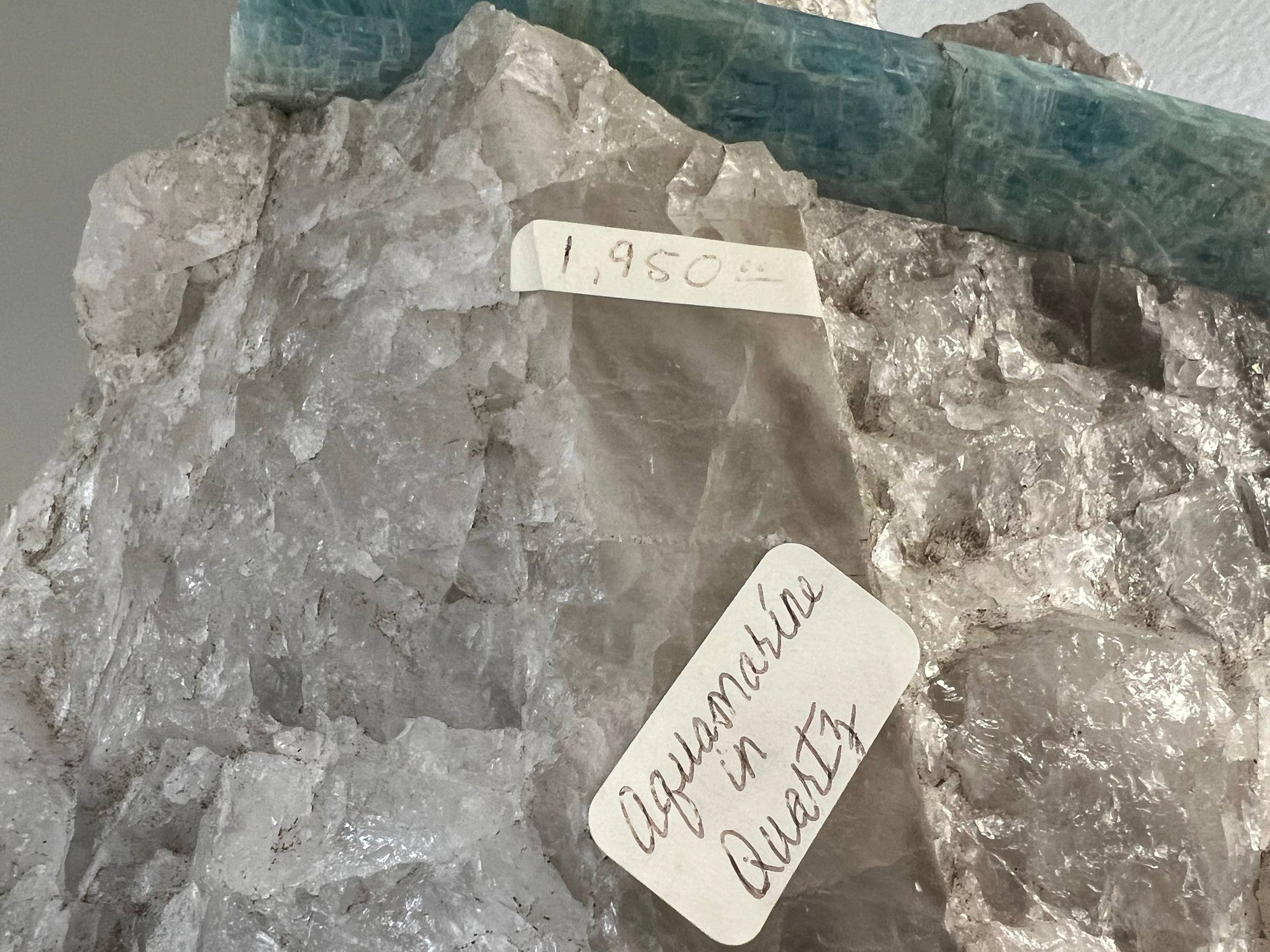 Celestite specimen