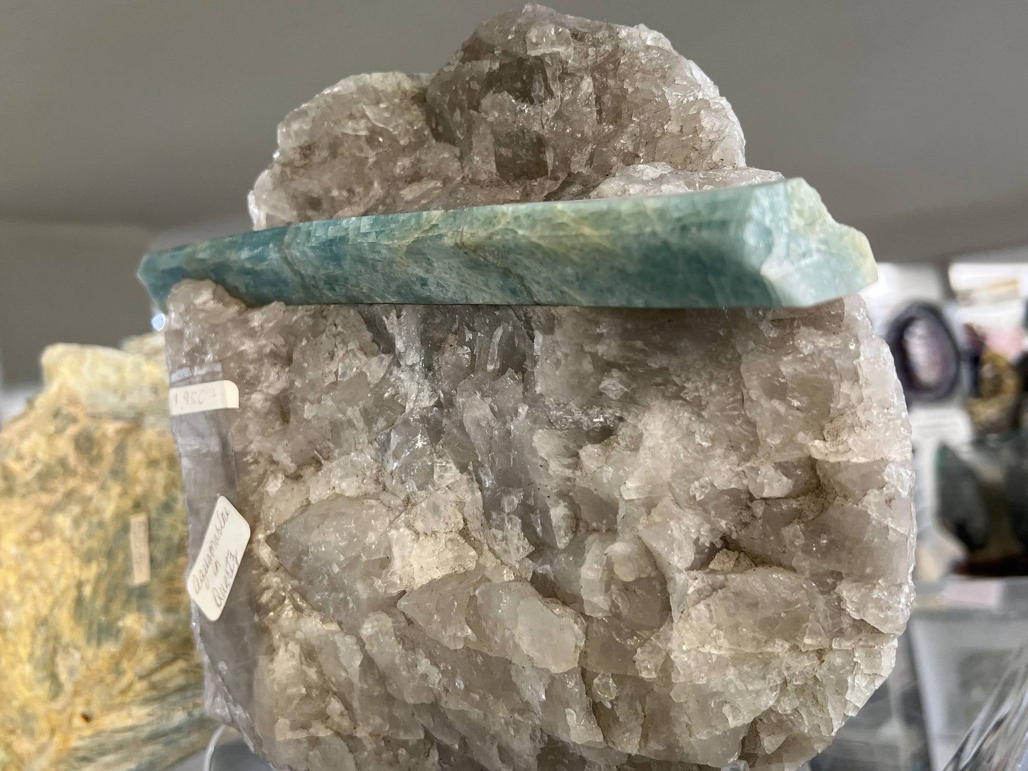 Celestite specimen