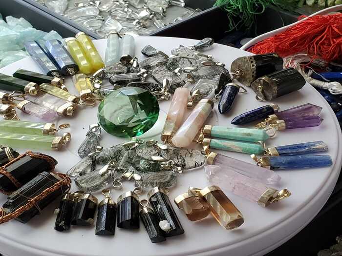 Handmade Crystal Pendants
