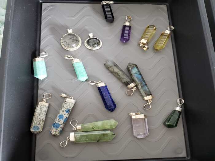 Handmade Crystal Pendants