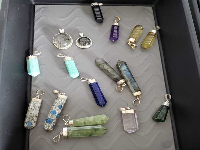 Handmade Crystal Pendants