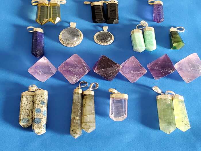 Handmade Crystal Pendants