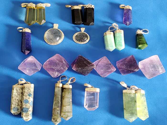 Handmade Crystal Pendants