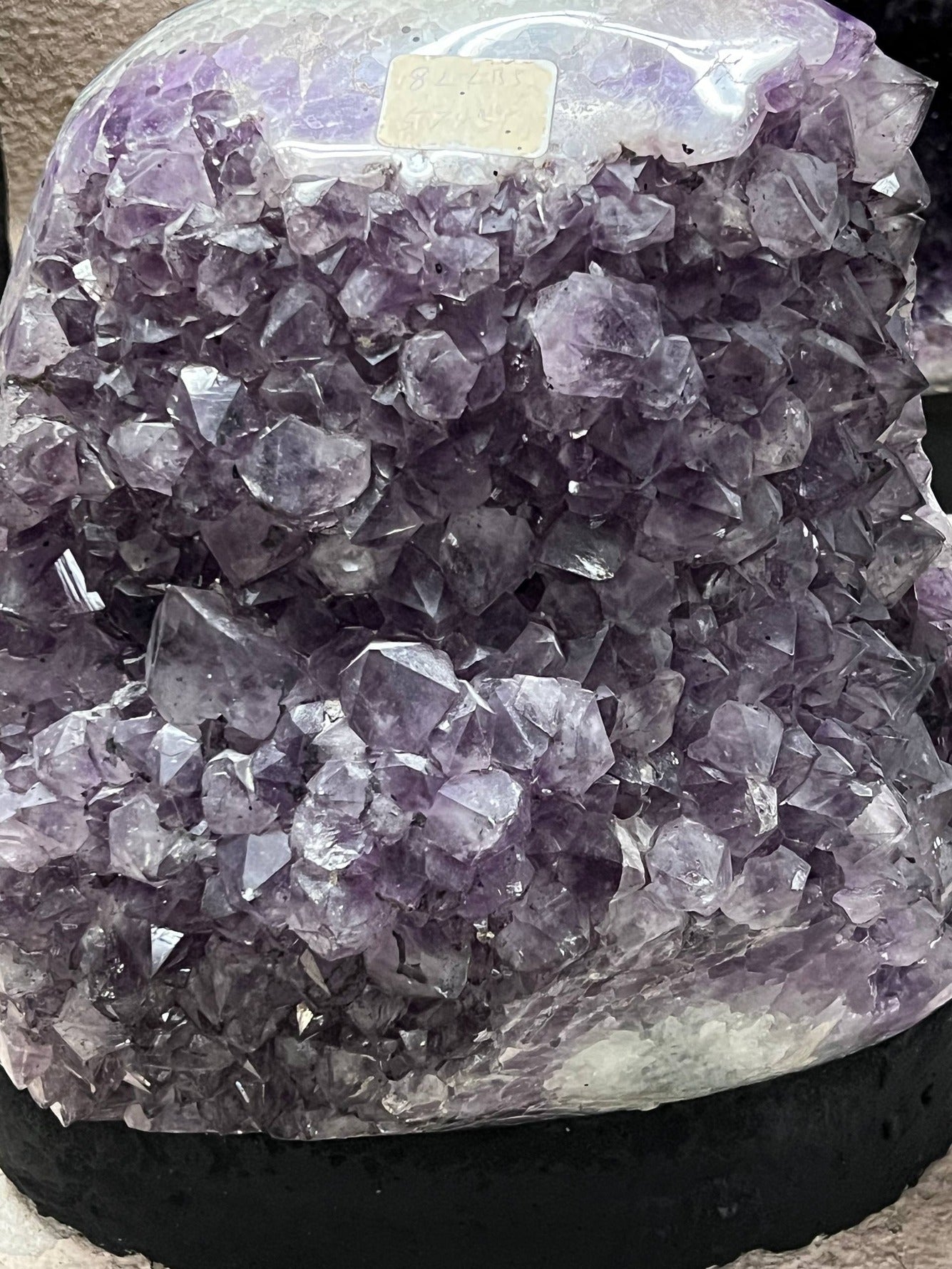 Amethyst clusters – view 3
