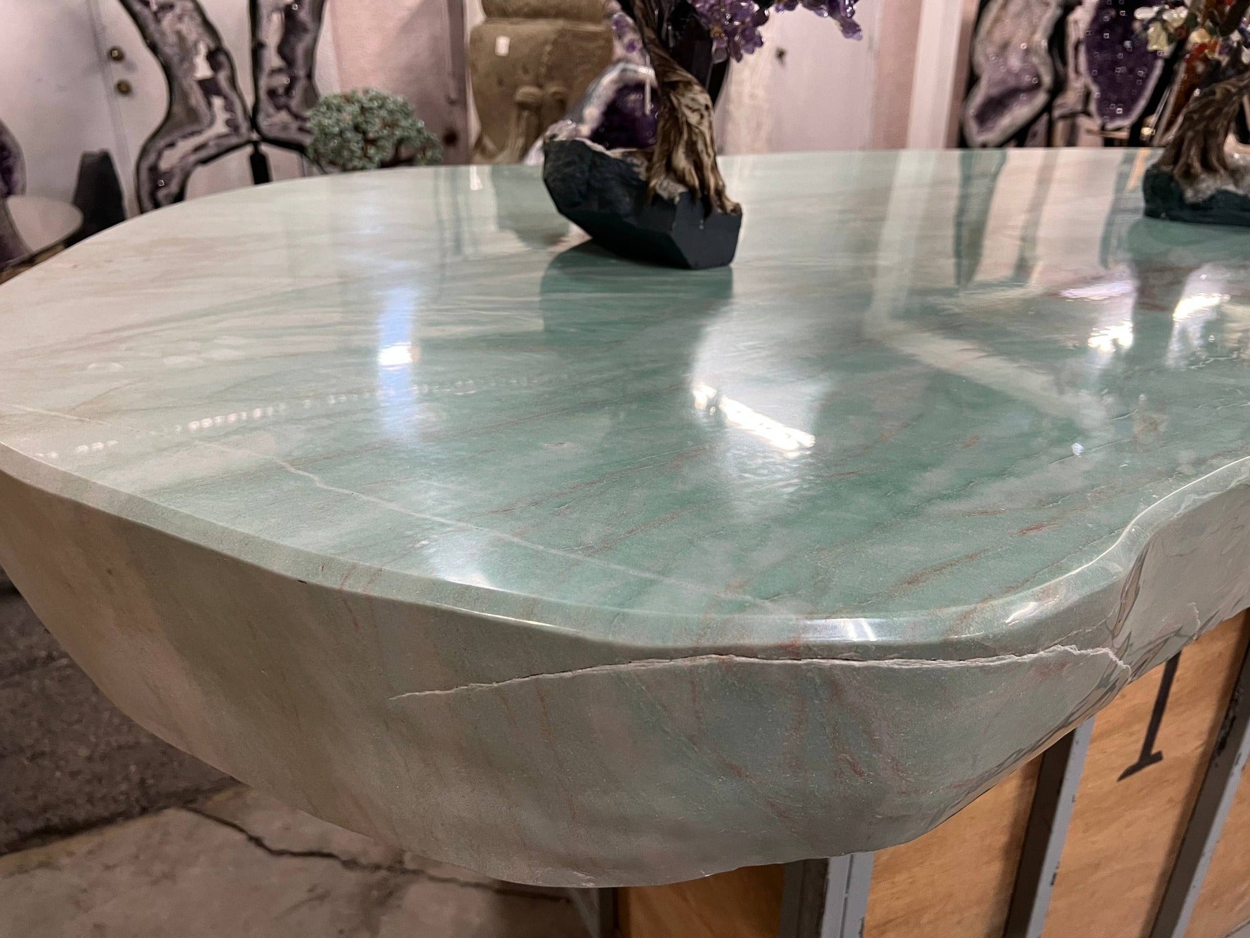 Green Aventurine Countertop Table – view 5