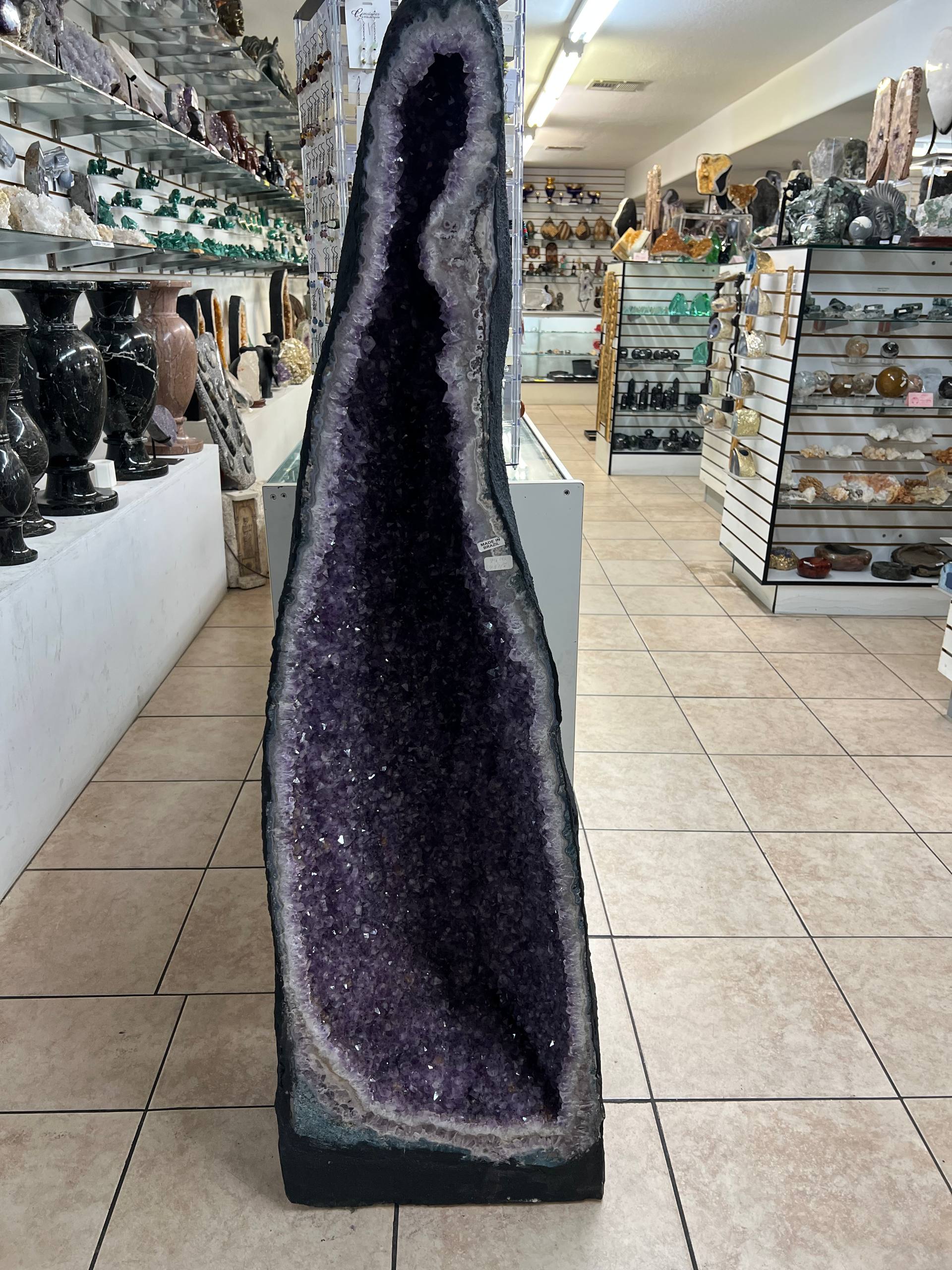 Amethyst geode towers – view 4