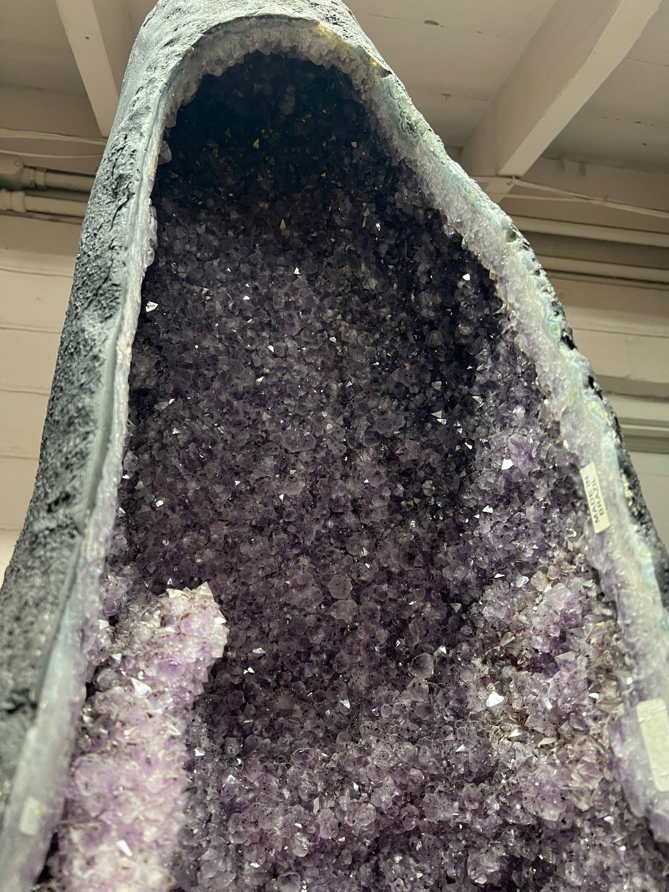 Amethyst cluster – view 1