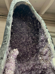 Amethyst cluster – view 1