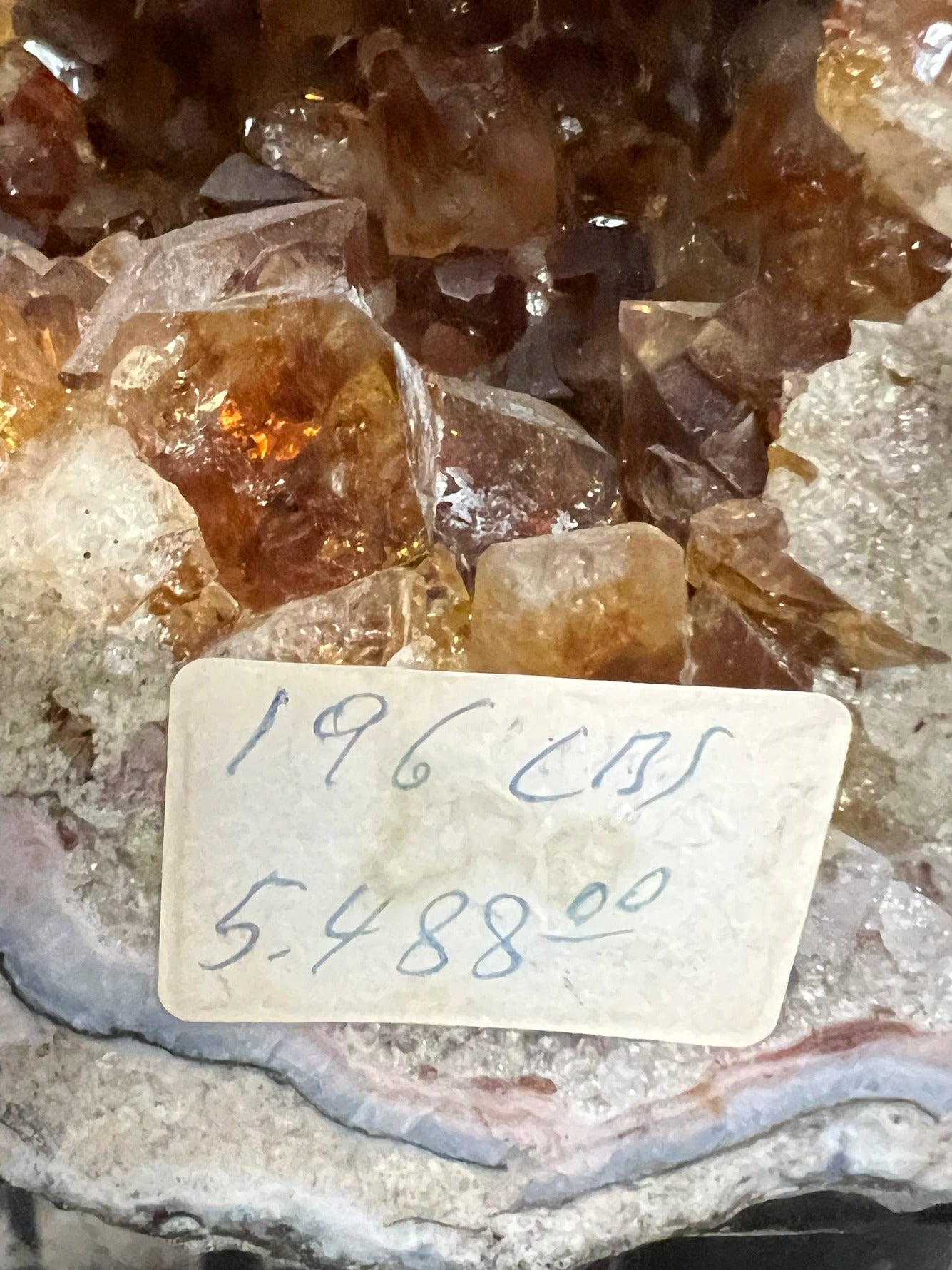 Citrine wings with stands – view 3