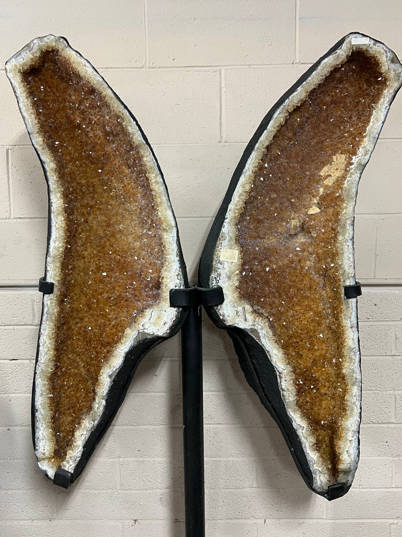 Citrine wings on stand – view 5