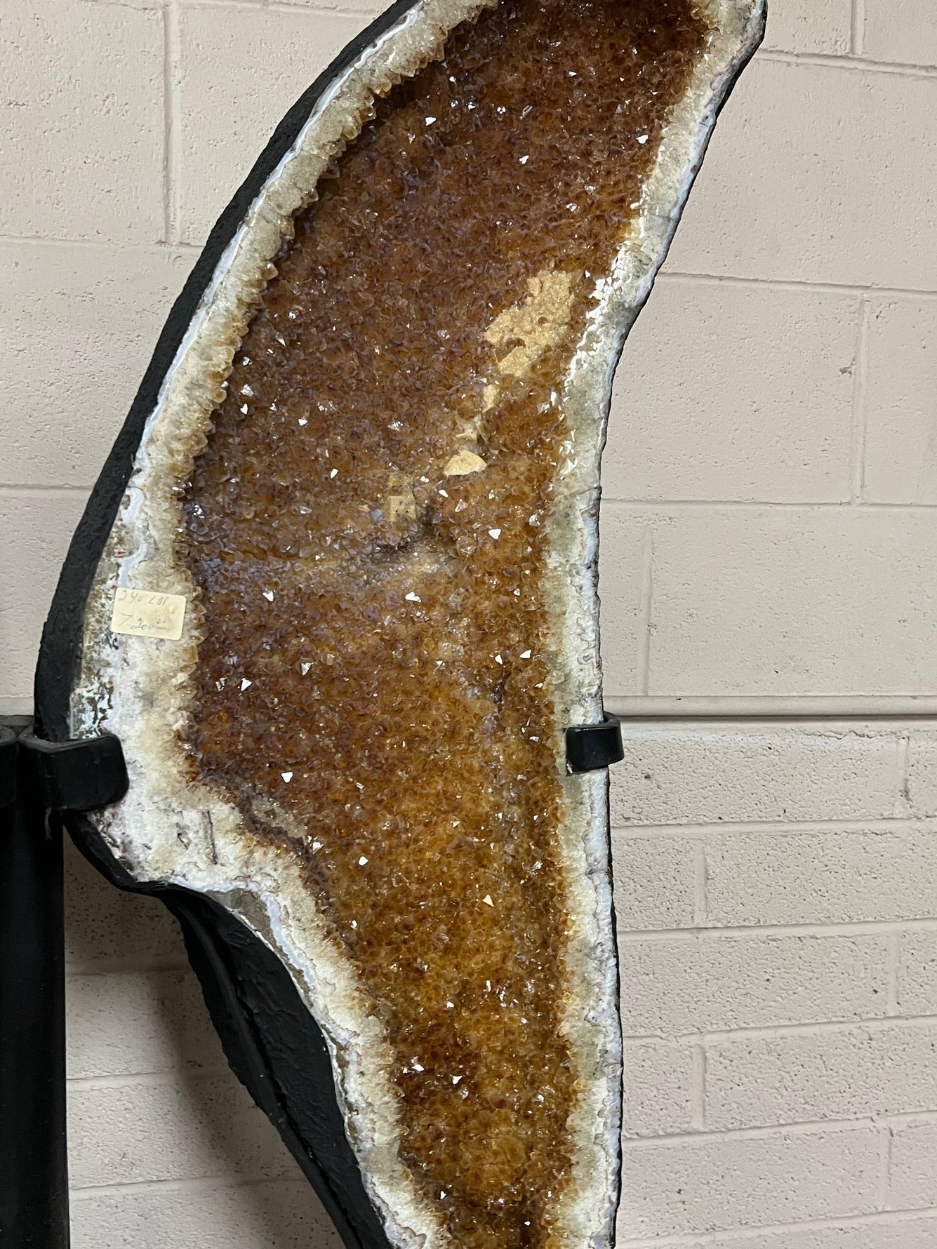 Citrine wings on stand – view 3