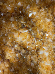 Citrine geode cluster large – view 1