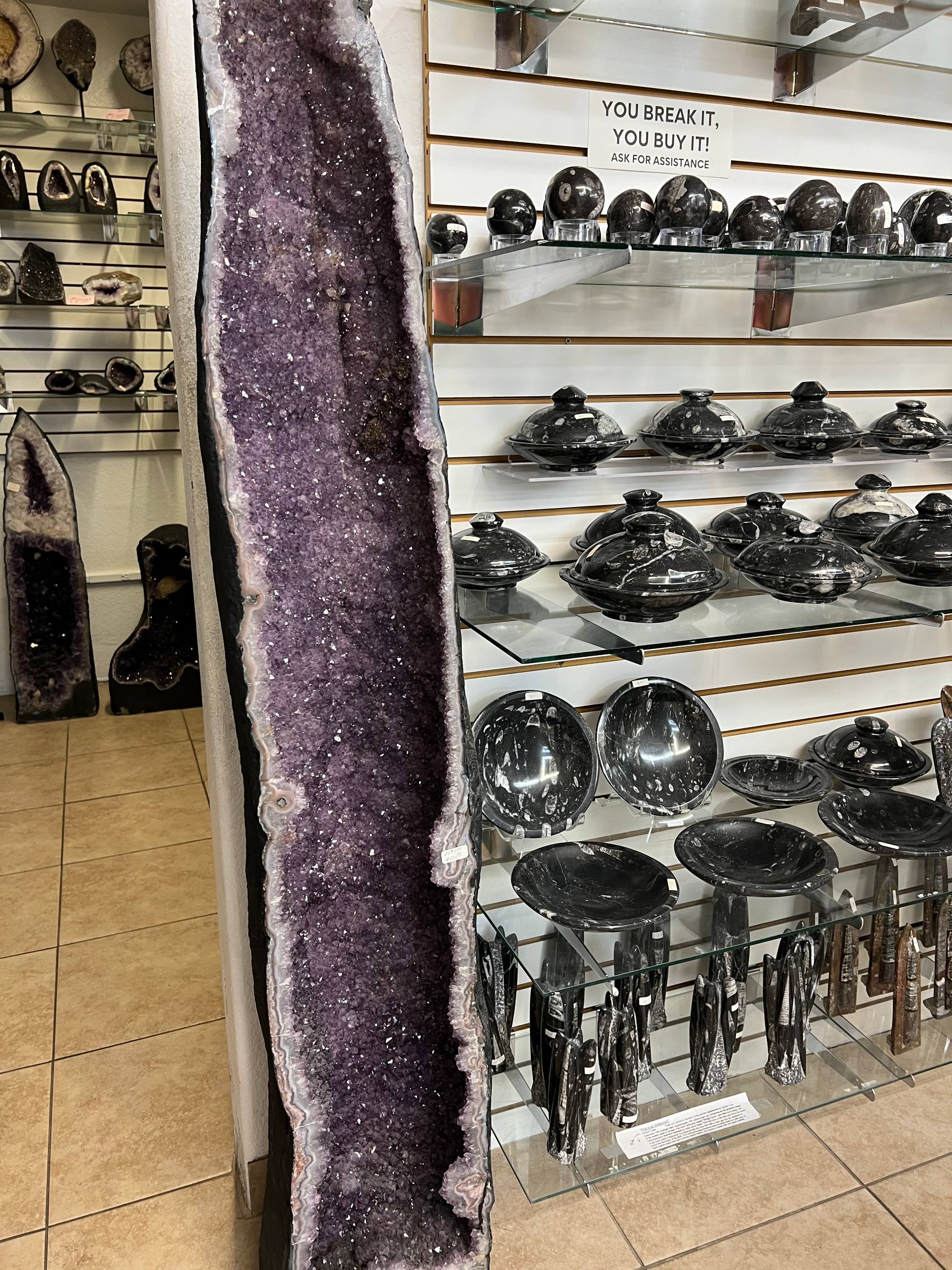Amethyst geode towers – view 12