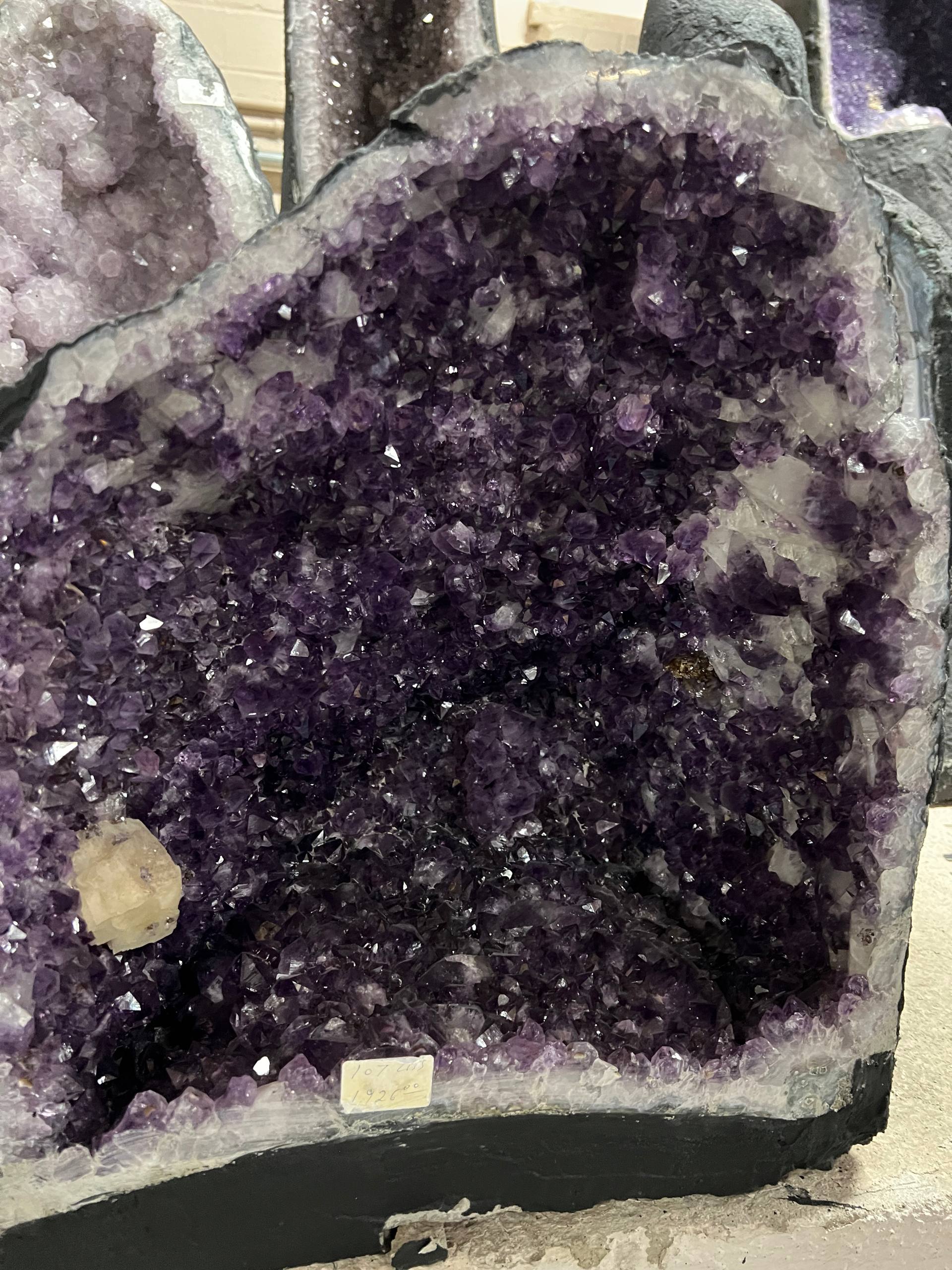 Amethyst cluster – view 2