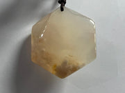 Flower Agate Hexagons
