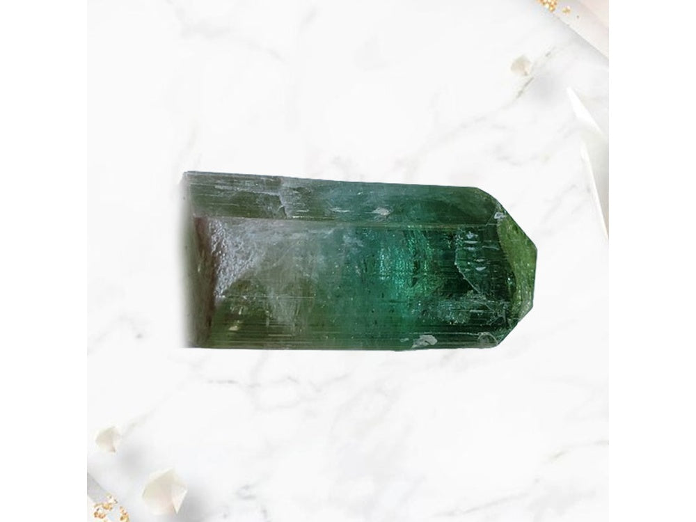 Bicolor Verdelite Crystals Tourmaline