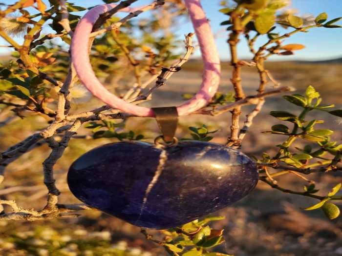Lapis Lazuli Heart Pendant