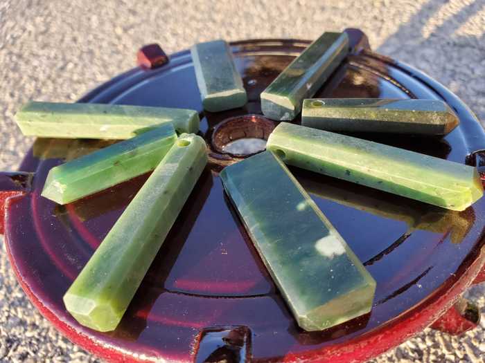 Green Nephrite Jade Pendant