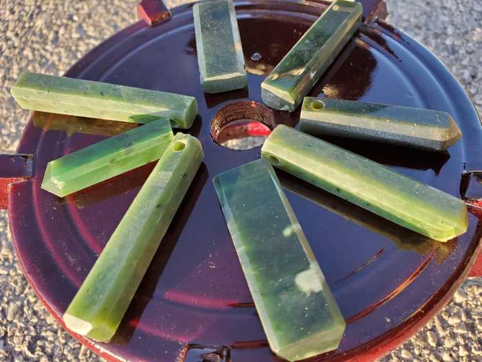 Green Nephrite Jade Pendant