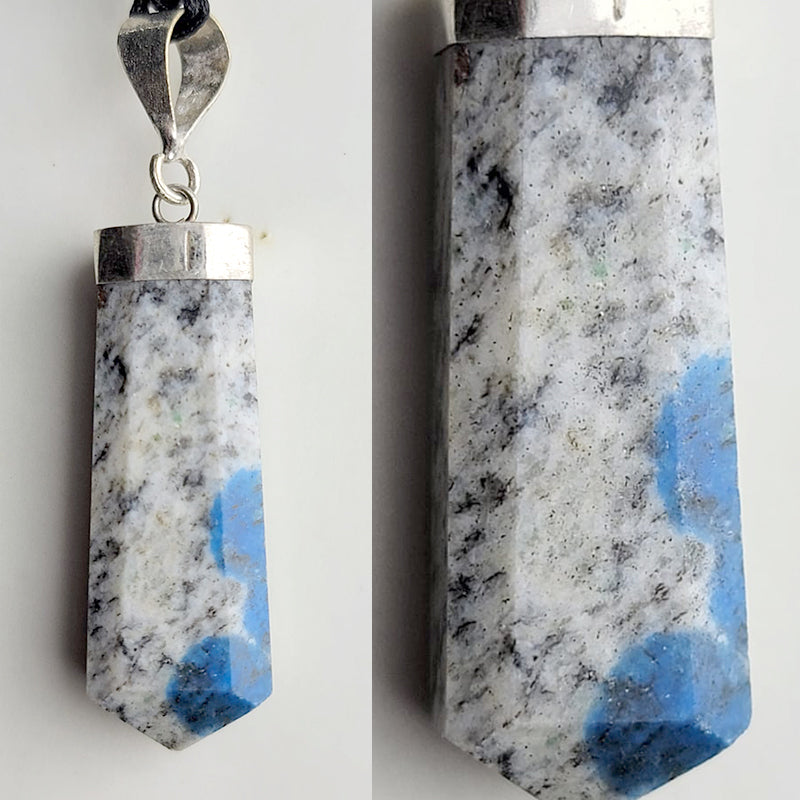K2 Jasper Crystal Tower Pendant