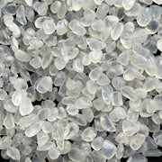 White Moonstone Tumbled