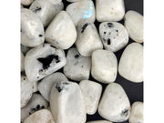 Black Spot Moonstone Tumbled