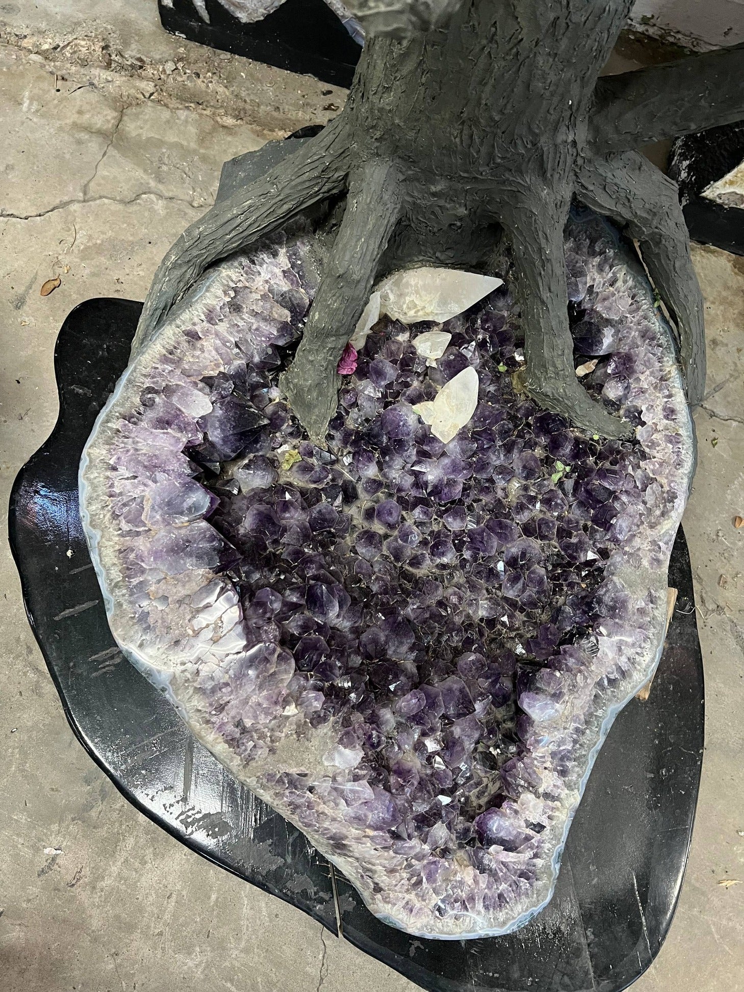 Crystal Tree of Life — Mixed Gemstone Sculpture, view 1