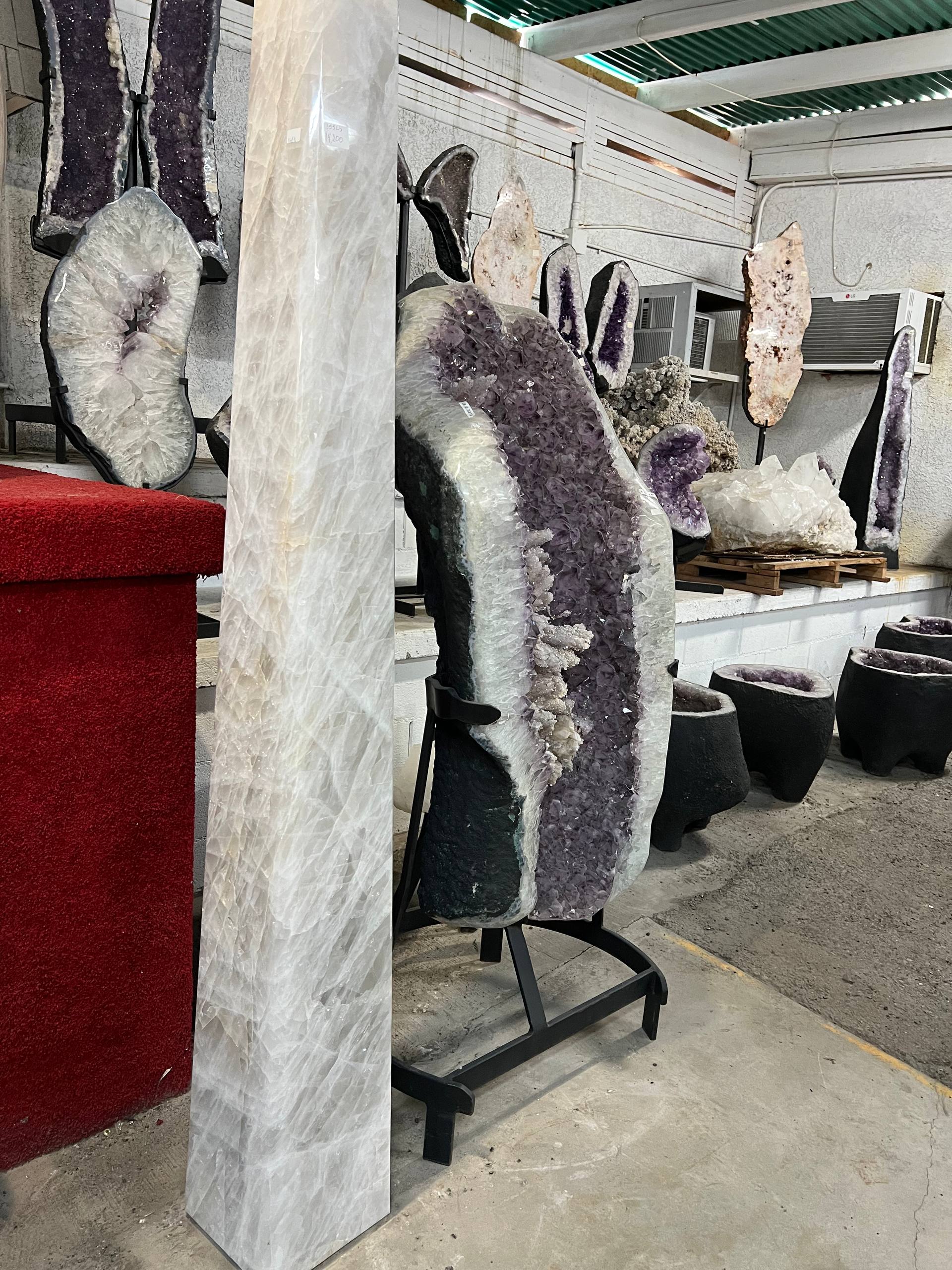 Smoky Quartz Tall Tower