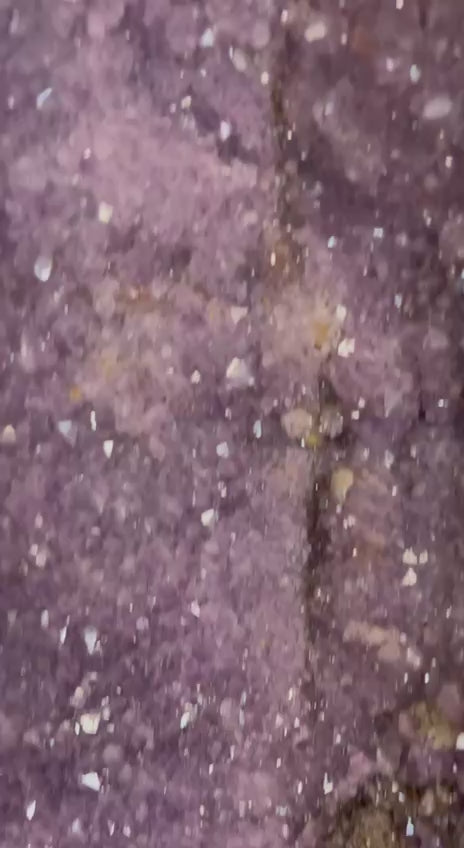 Load video: Amethyst geode towers – video 2