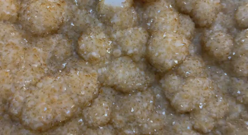Load video: Citrine heart-shaped druzy geode – video