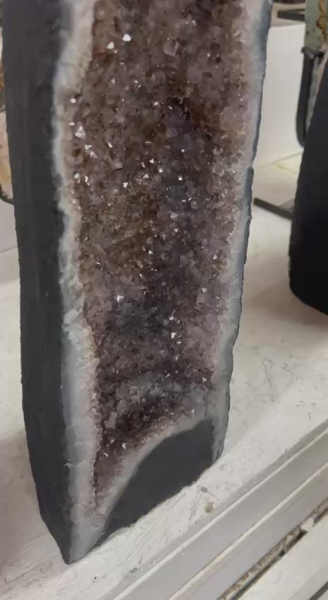 Amethyst geode tower