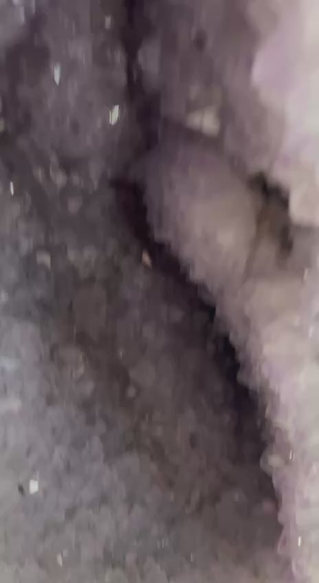 Amethyst Cathedral Geode – video