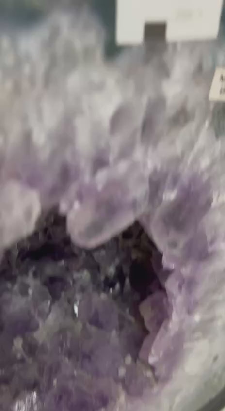 Amethyst Cathedral Geode – video