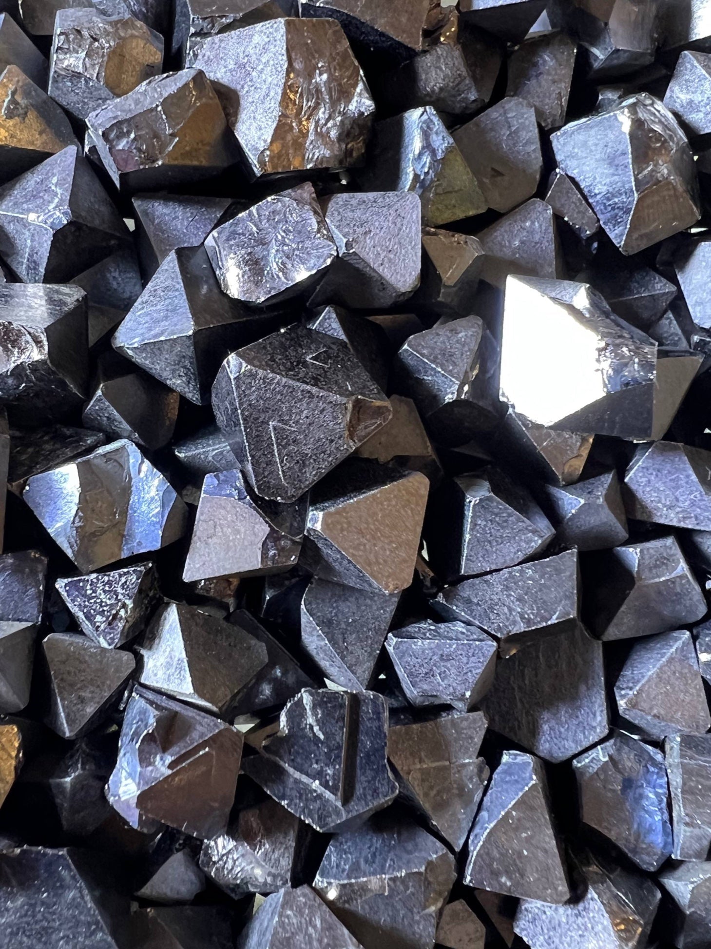 Natural Magnetite Crystals