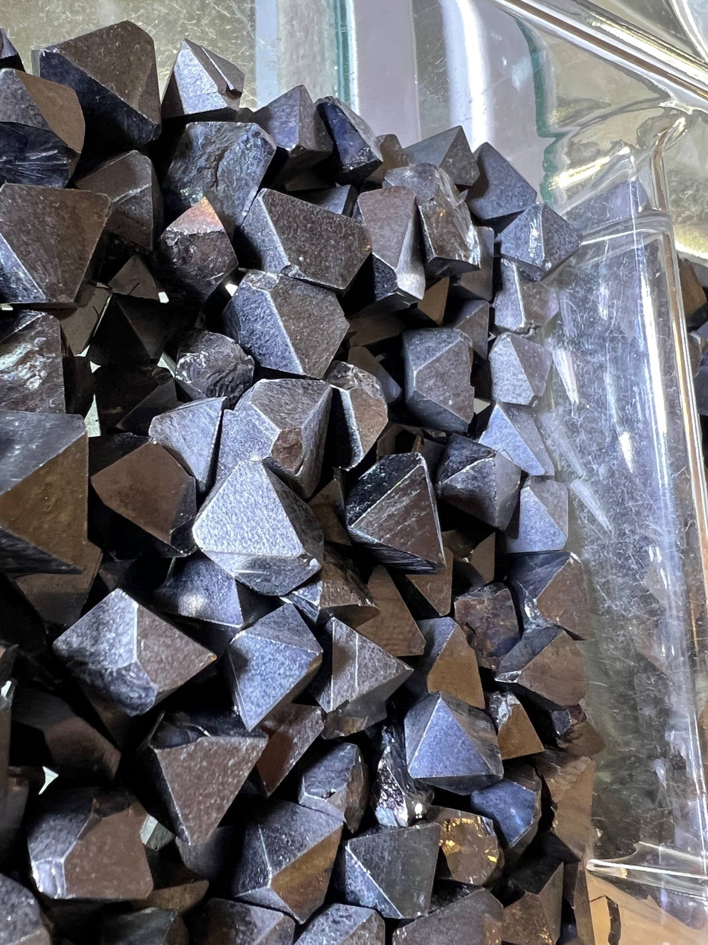 Natural Magnetite Crystals