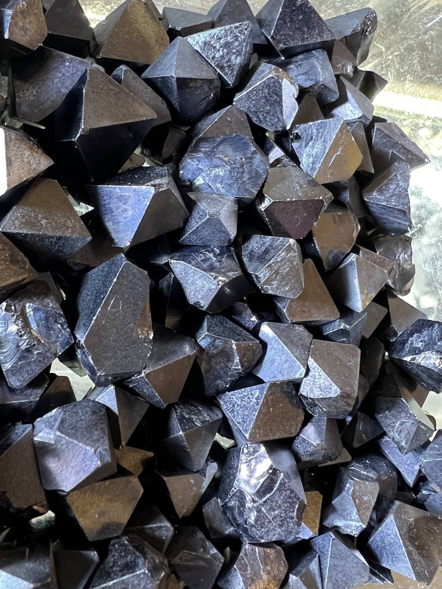Natural Magnetite Crystals