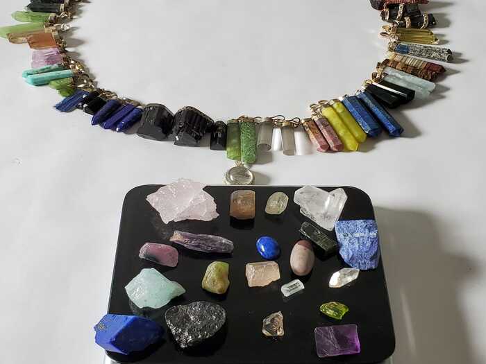 Rough Crystals & Pendants
