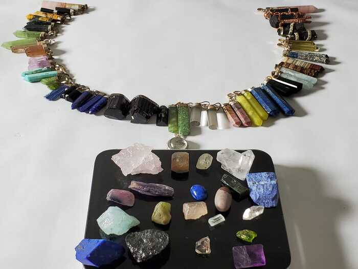 Rough Crystals & Pendants