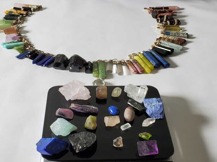 Rough Crystals & Pendants