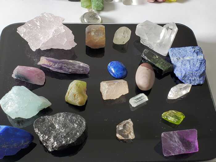 Rough Crystals & Pendants
